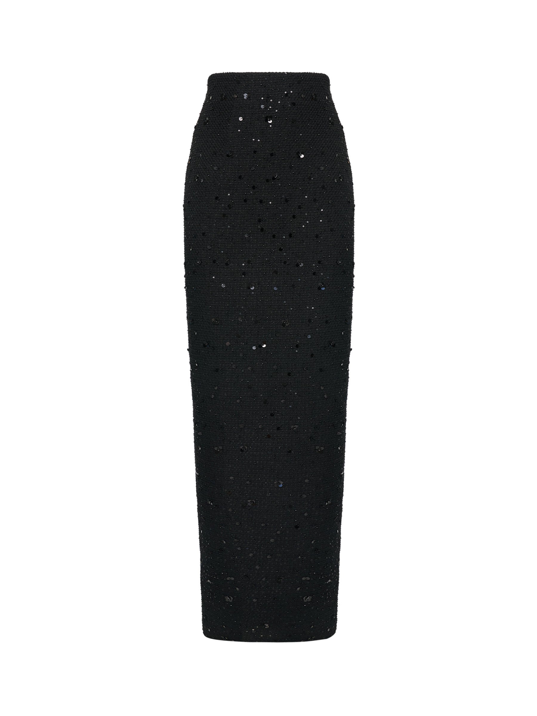 Black Tweed Sequin Suit