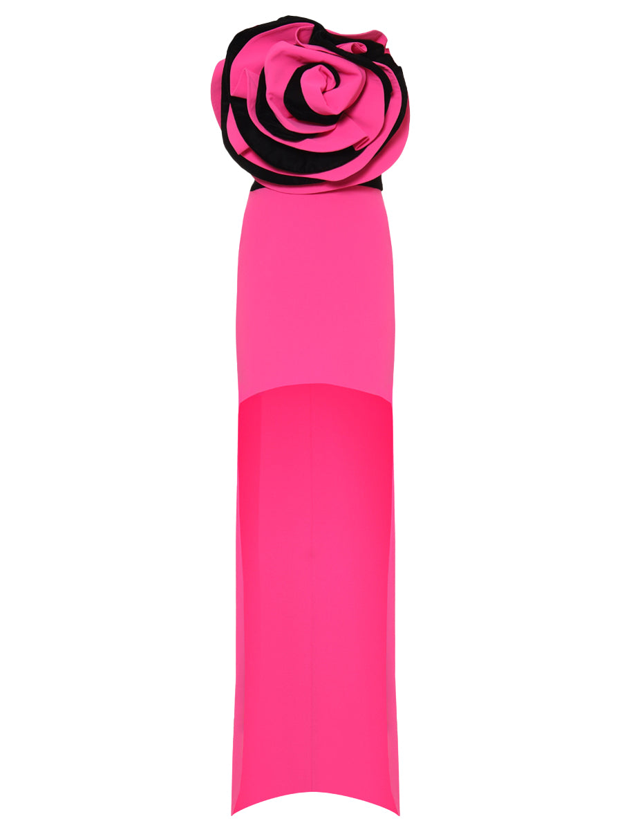 Fuchsia Rose Gown