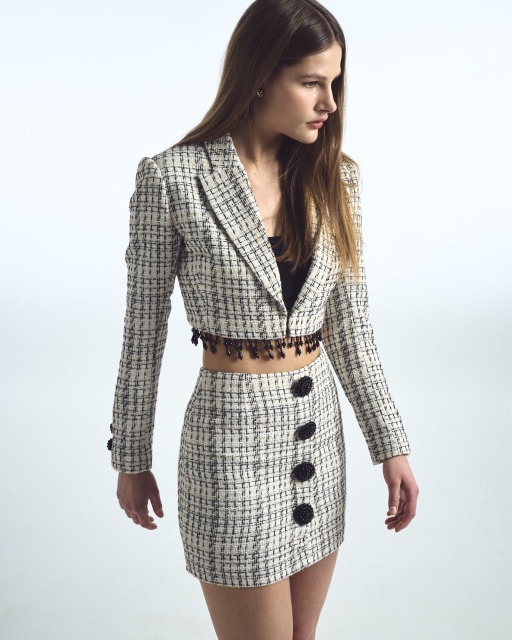 Checkered elegance set