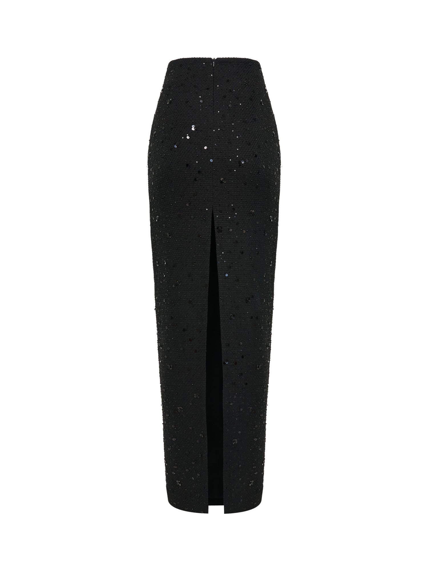 Black Tweed Sequin Suit