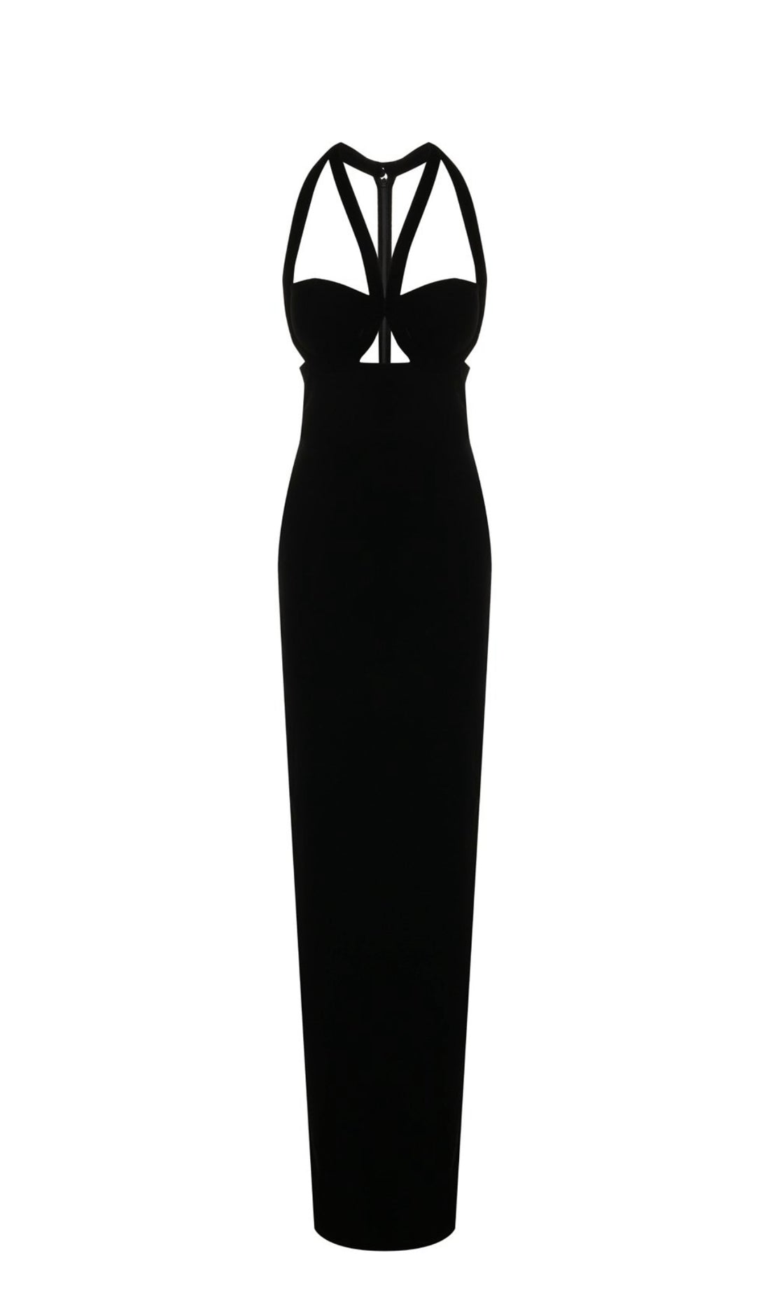 Strappy Geometric Gown