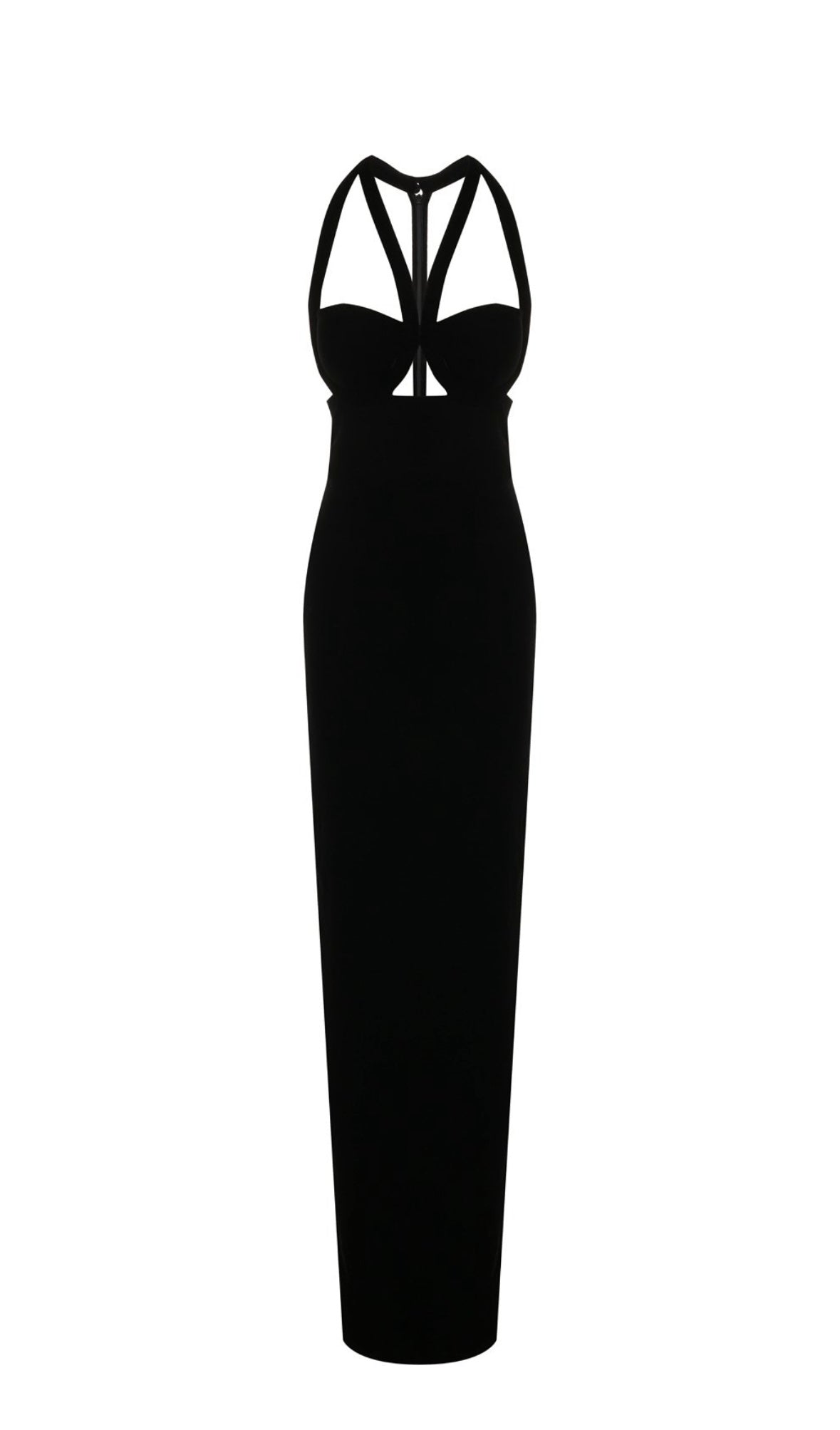 Strappy Geometric Gown