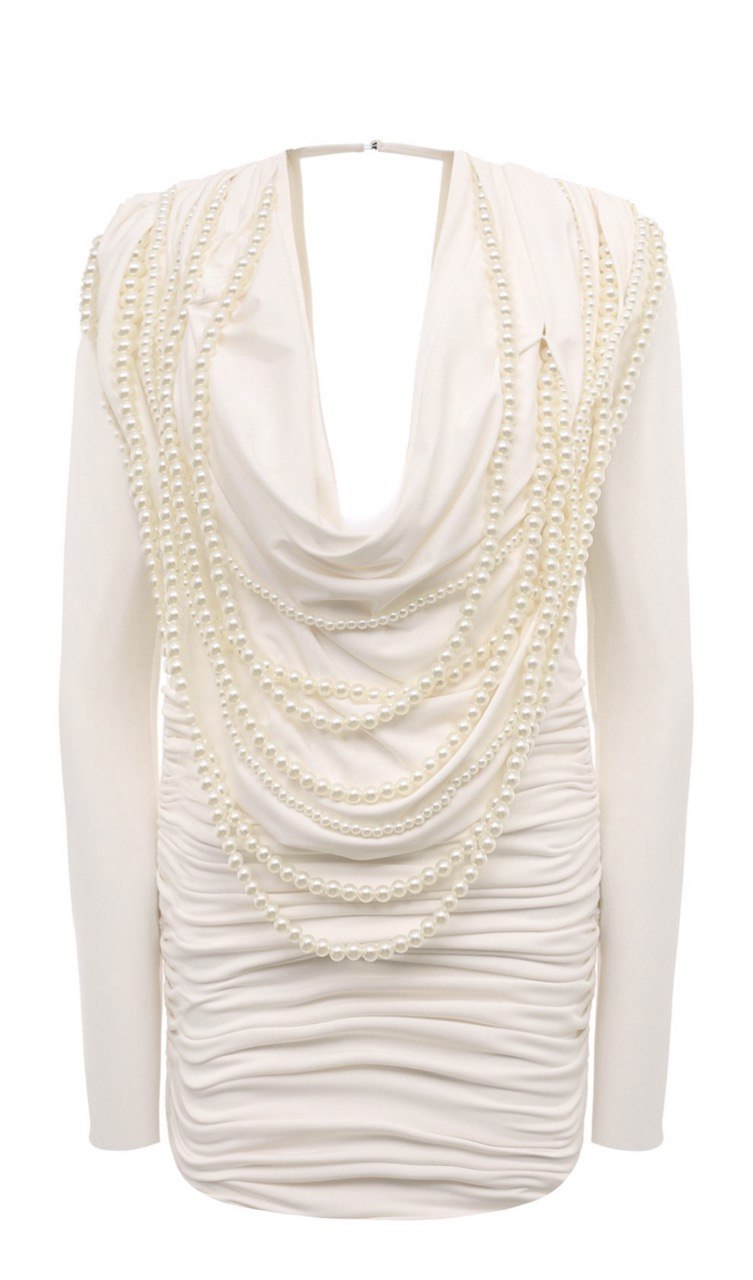 White drape