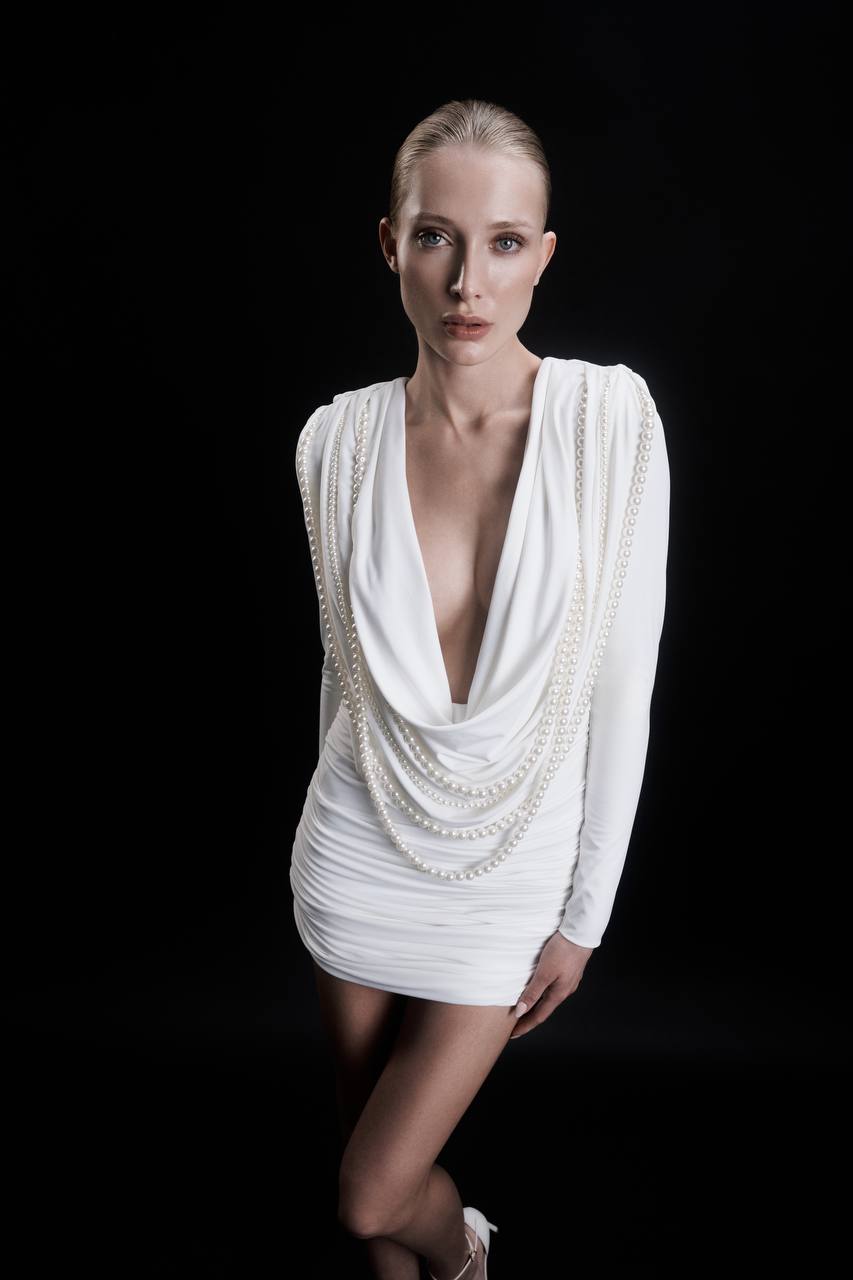 White drape