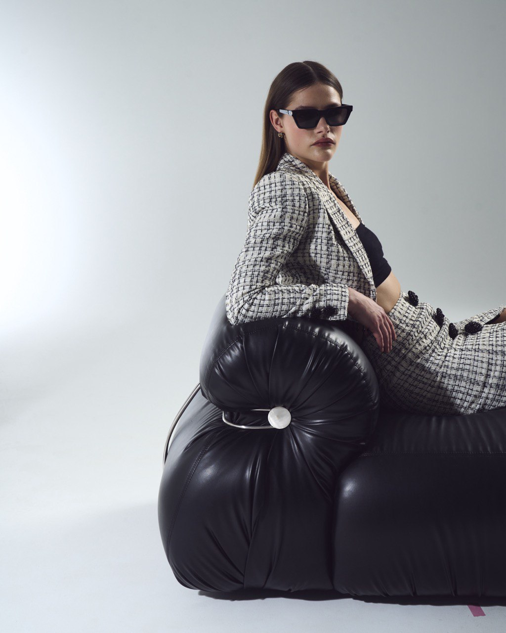 Checkered elegance set